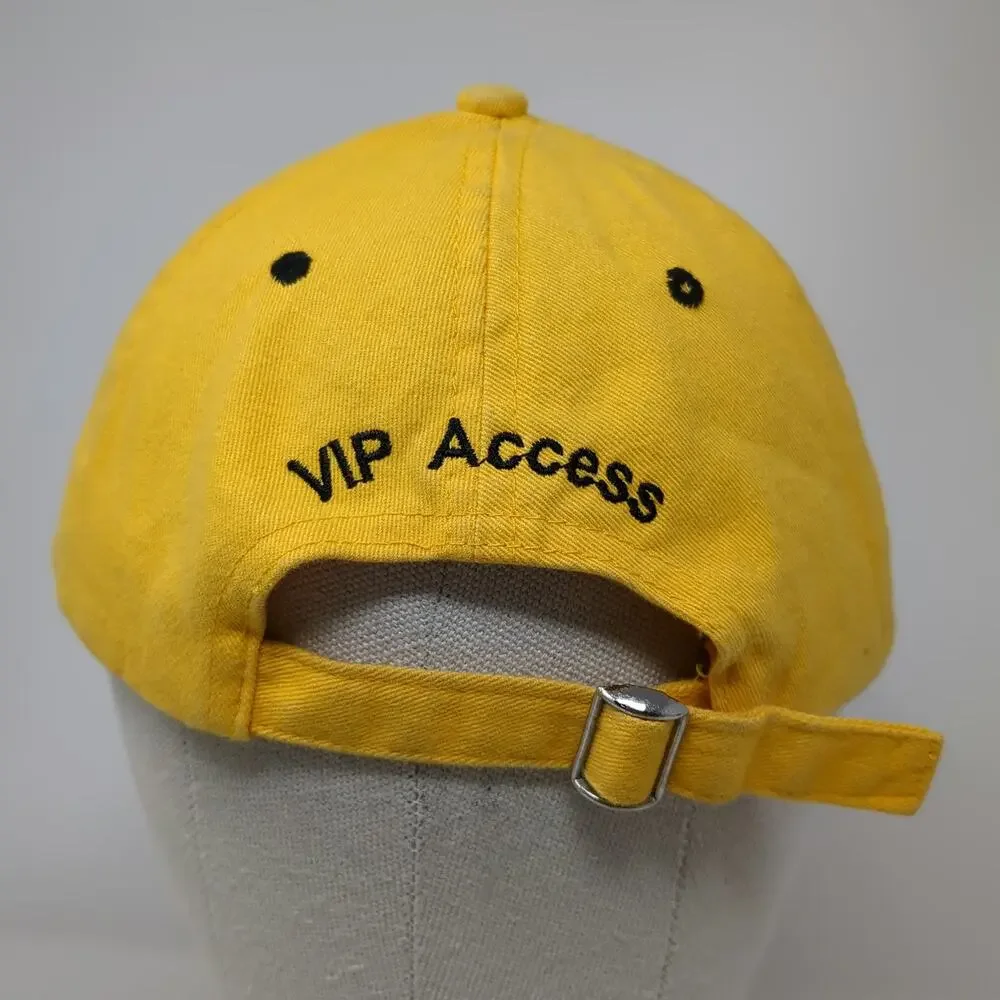 Touchstone NASCAR Official Member VIP Access Yellow One Size Baseball Cap Hat
